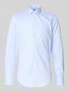 Slim fit zakelijk overhemd met kentkraag