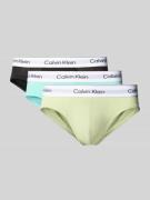 Slip met label in band in set van 3 stuks