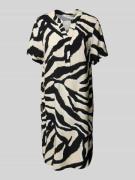 Soepele blousejurk van pure viscose