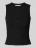 Slim fit tanktop met gestileerde knoopsluiting
