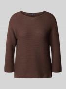 Gebreide pullover met ronde hals, model 'ADDOTTO'