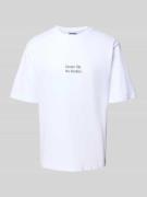 T-shirt met statementprint