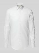 Super slim fit zakelijk overhemd met kentkraag