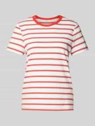 T-shirt met streepmotief en ronde hals