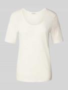 Regular fit T-shirt van slubjersey