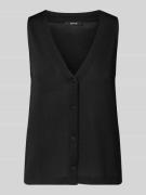 Top met V-hals, model 'ITTA'