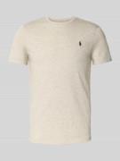 Custom slim fit T-shirt met labelstitching