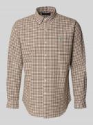 Custom fit vrijetijdsoverhemd met button-downkraag