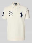 Poloshirt met labelstitching