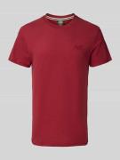 T-shirt met labelstitching