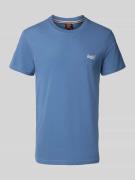 T-shirt met labelstitching