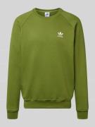 Sweatshirt met labelstitching