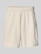 Relaxed fit sweatshorts met katoen en logostitching