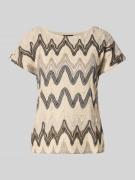 Relaxed fit T-shirt van gebreide jersey