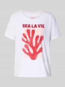 T-shirt met ronde hals