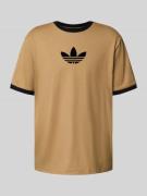 T-shirt met logo en ronde hals