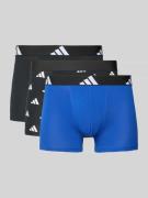 Boxershort met elastische band met logo in een set van 3 stuks