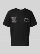 Regular fit T-shirt van puur katoen