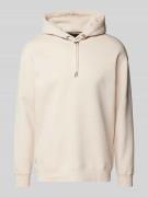 Hoodie met ribboorden, model 'Swift'