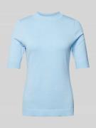 Gebreid shirt met turtleneck