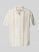 Loose fit vrijetijdsoverhemd van viscosemix