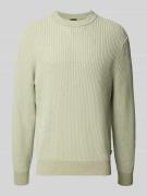 Regular fit gebreide pullover van katoenmix, model 'APOKKO'