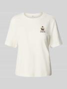 Regular fit T-shirt van puur katoen