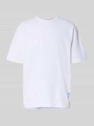 T-shirt met ronde hals, model 'SASWIRL'