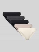 Slip met comfortabel model in een set van 5 stuks, model 'ROSANNE'