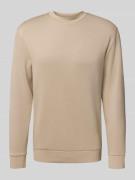 Regular fit shirt met lange mouwen van viscosemix, model 'EMANUEL'