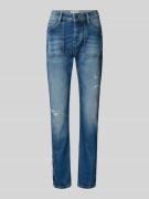 Boyfriend fit jeans in destroyed-look, model 'NICA WORKER'