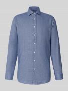 Regular fit zakelijk overhemd met knoopsluiting