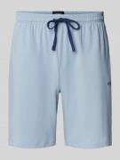 Regular fit sweatshorts van een mix van katoen en elastaan