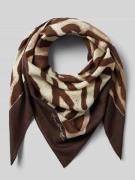 Sjaal van een mix van wol en zijde, model 'ZEBRA'