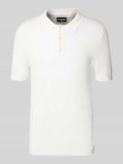 Regular fit poloshirt van pure viscose, model 'VADIM'