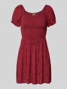 Getailleerde mini-jurk van pure viscose, model '30 BERYL'