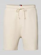 Relaxed fit sweatshorts van puur katoen