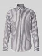 Slim fit zakelijk overhemd met knoopsluiting