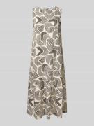 Midi-jurk van viscose, model 'Wicy move'