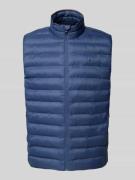 Regular fit bodywarmer met logostitching