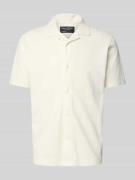 Regular fit vrijetijdsoverhemd van katoenmix