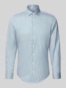 Slim fit zakelijk overhemd met kentkraag