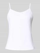 Top met bandjes en V-hals, model 'Ma44riee'