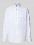 Comfort fit zakelijk overhemd met knoopsluiting