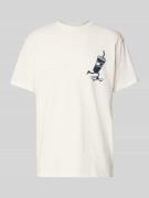 Regular fit T-shirt van puur katoen