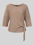 T-shirt met 3/4-mouwen