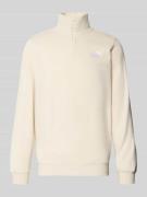 Sweatshirt met labelstitching