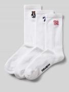 Sokken met motiefstitching in een set van 3 paar