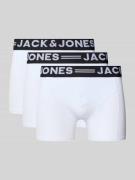 Boxershort met elastische band met logo in een set van 3 stuks