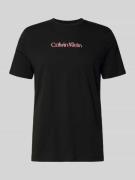 Regular fit T-shirt met logoprint, model 'Class'